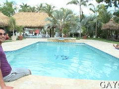 Watch this hot dude with a pretty face get a rough ride