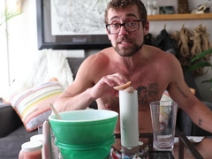 Bum Chum Porn Industry Star Got Pleasured by A Homemade Design Fuck Stick