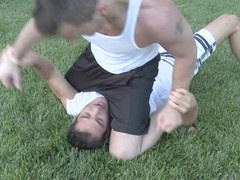 Outdoors, anal, outdoors