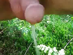 very small clit pissing outdoor
