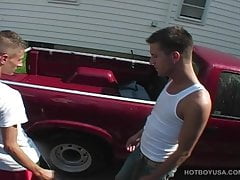 Young Jayson and Korey Fuck
