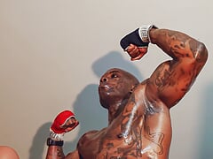 Big Black Hairy Cock Worship Hallelujah Johnson ( I AM the Big Blue Sky Stroking my Cock )