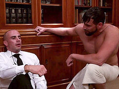 Security lockdown: Enzo Rimenez pounded by his security guard Diego Summers