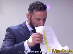 Sexy Robbie Rojo ass fucked hardcore by classy suit stallion