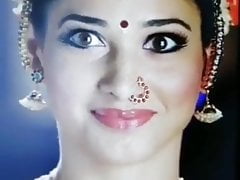 Cum tribute on sexy tamanna's face