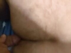 Daddy fucks my hairy pussy