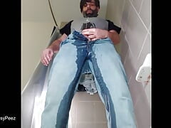 Solo Piss Play and a Cum Blast in the Shower (slow Mo Replay)