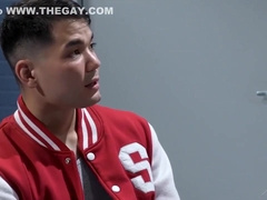 Hairy Twink Boy Interracial Anal Sex Scene