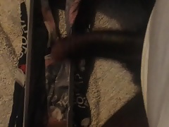 Long dark meat bouncing
