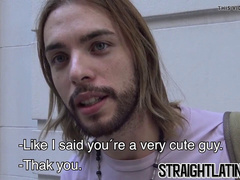 mouth-watering Latino turning homo after his first man to man fucky-fucky