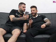 Hetero masculine deceived by bummer buddy