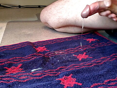 Cumming with younger girlfriend in another room