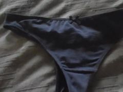 My Step Daughter Left Her Small Panties on Her Bed