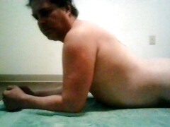 Nude yoga weight loss stretches