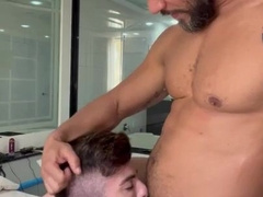 Straight motoboy fucking horny bitch