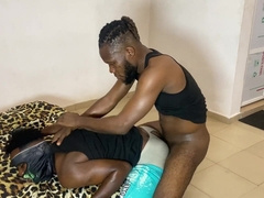 Rubber hood Pal Gets the Plumbing of His Life