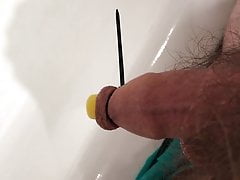 Pee in Foreskin