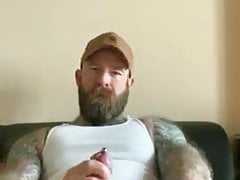 Hot bear playing