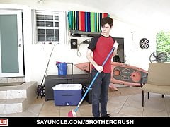 Helpful Step brother Gets Ass Fucked