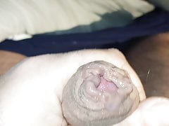 Masturbating alone