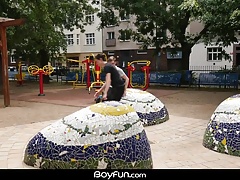 Boyfun - Two Twinks Fuck After Meeting At Skate Park