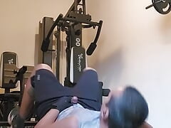 At the gym
