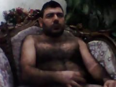 Hairy smoking and wanking 40318