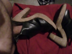 fucking high heels mules