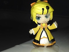 PVC Cumshot on Chibi Figur