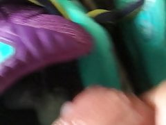 out of her smelling Sport shoes pt.3