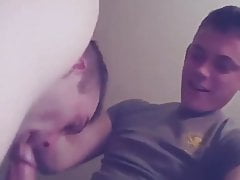 Sucking Huge Cut Cock