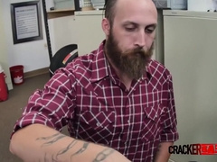 Country Guy Gets On His Knees To Get Stuffed By Horny Casting Director