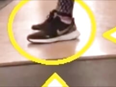 The Unique Scent of Gym Shoes Worn by a Beautiful Young Black Woman