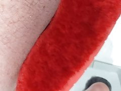 Fur slipper cum