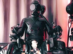 Gasmask, homosexual, bounded