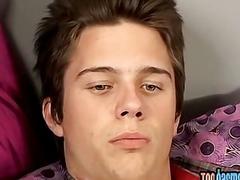 Studs tease with their feet and toes while jerking off