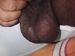 see the size of it the only white thing you have here is my panties, come take a look at my dick black