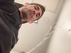 Public toilet piss