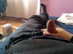 Small penis humiliation, man masturbating, masturbation cum