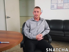 Big dicked boss anal fucks his colleague in hardcore POV