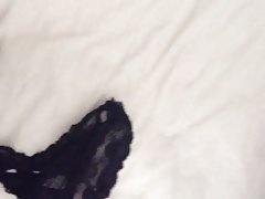 Cumming on my brothers girlfriends panties