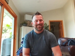 sumptuous masculine showcasing his attributes on web cam