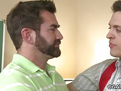 Hairy Teacher Fucks His Gay Student