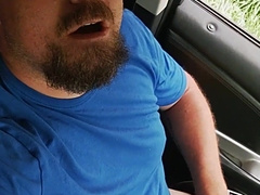 USING MY DROOL TO WANK