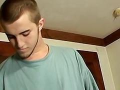 Hairy straight thug Potter sucks his own cock and jacks off