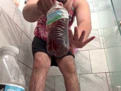 Peeing, bathing, hd videos