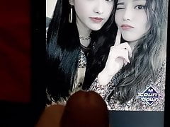 LOONA Olivia Hye and JinSoul Cum Tribute