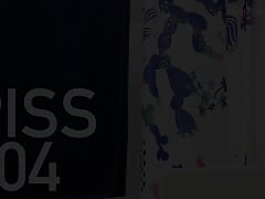 Piss 004 - Hairy man takes a piss