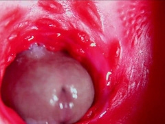 Fleshy splendid cunny squishes inwards ASMR close-up inwards the butt-hole