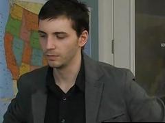 Young gay porn moves up the bum The adorable blondie boy is getting a